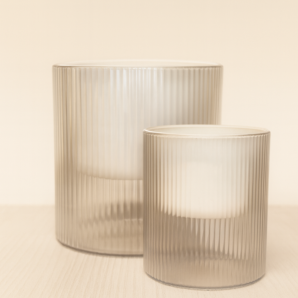 Macetas Cilíndricas Autoregantes Transparentes
