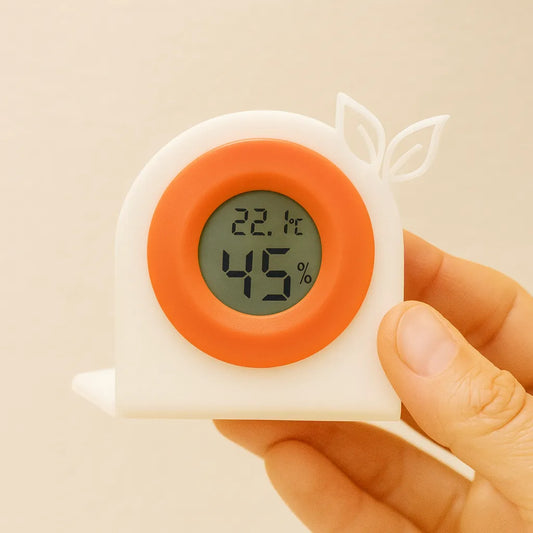 Higrometro con pedestal