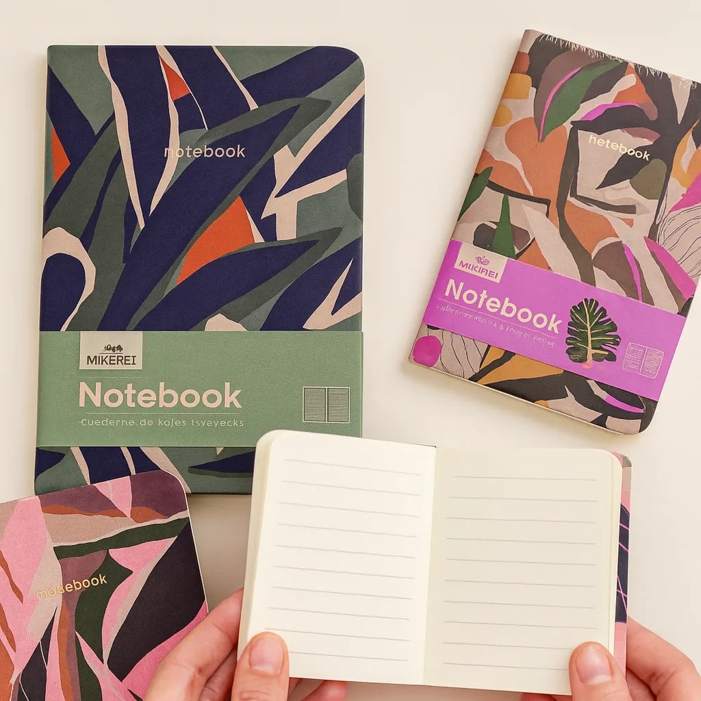 Libretas con Diseño de Plantas – Inspiración Natural en 3 Tamaños