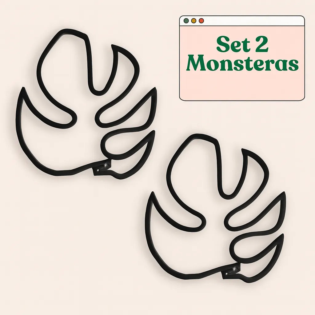 Monstera Atrapahojas – Ordena y Da Estilo a tus Plantas Chasconas