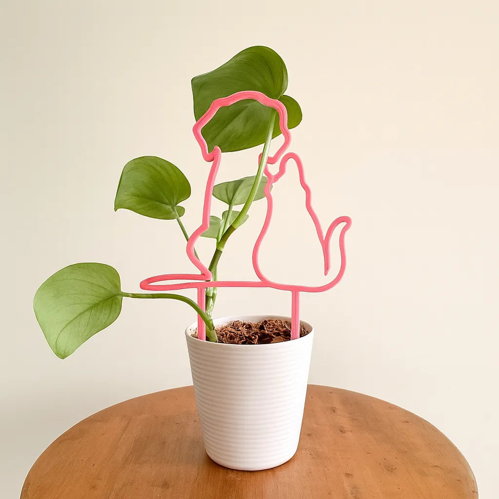 Tutores para Plantas con Diseño de Mascotas – Soporte Decorativo y Funcional
