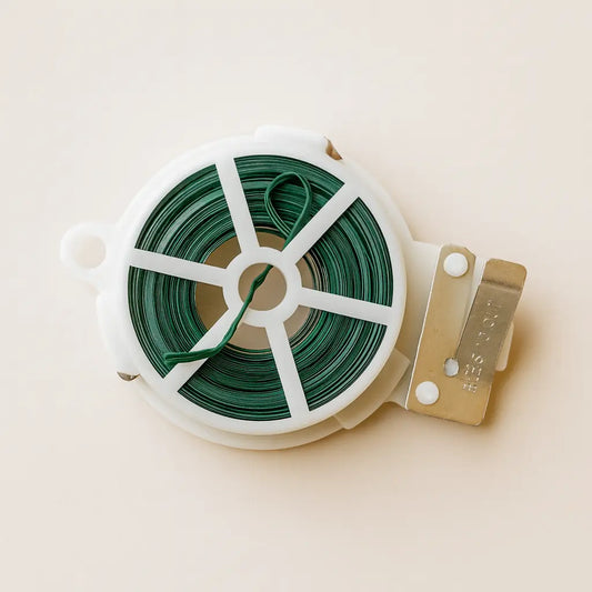 Alambre para jardinería recubierto en plástico - 30 metros