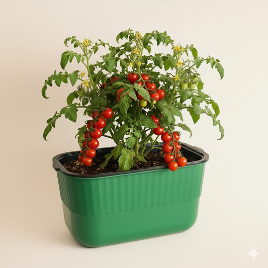 Maceta de Autorriego Rectangular – Diseño Moderno y Práctico