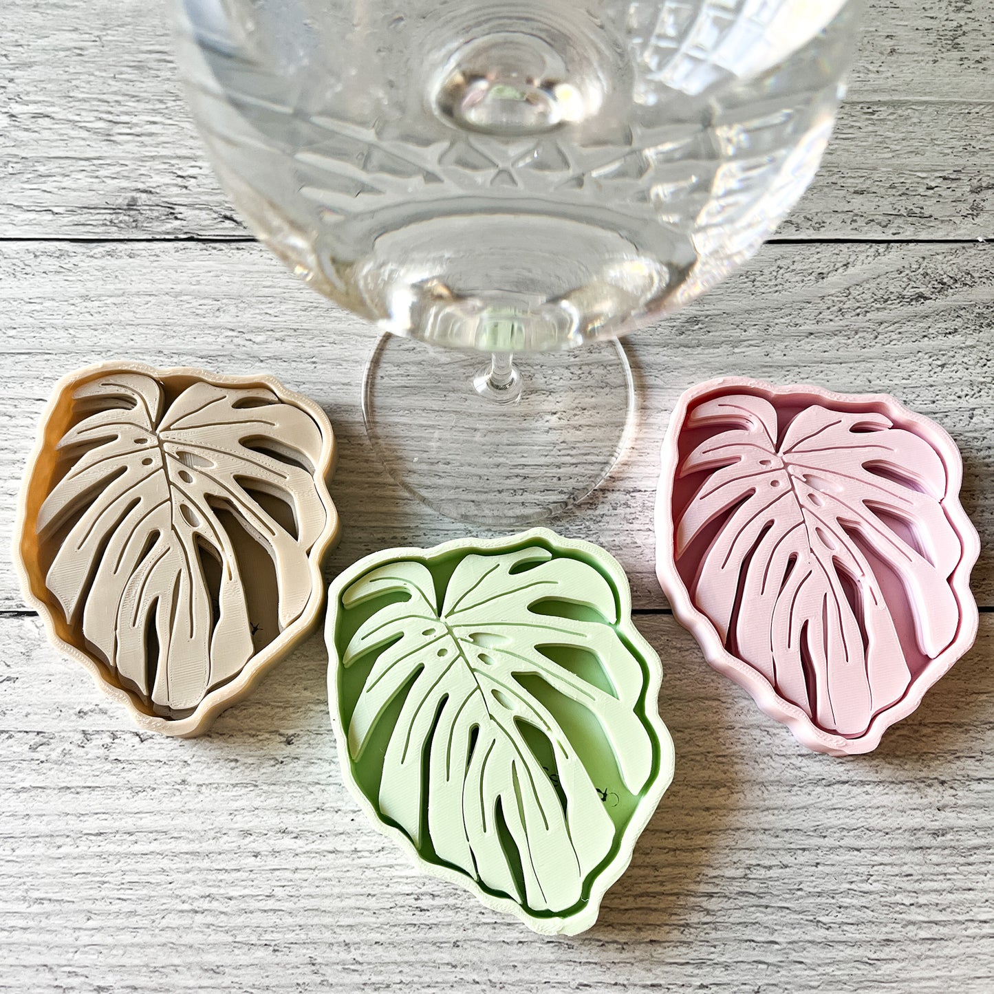 Posavasos Monstera - ¡El Detalle Perfecto para Tu Casa! 🌿✨