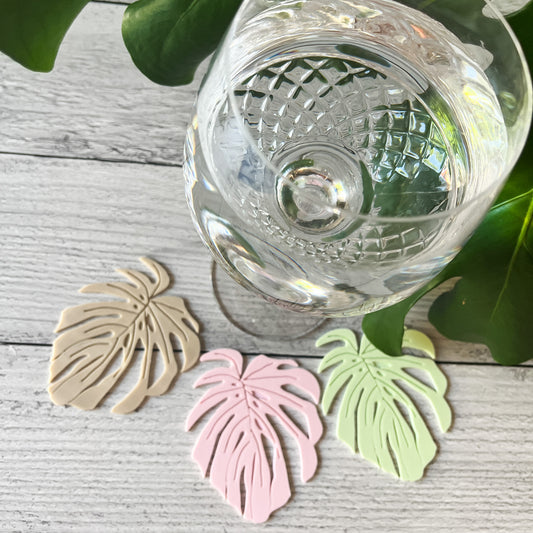 Posavasos Monstera - ¡El Detalle Perfecto para Tu Casa! 🌿✨