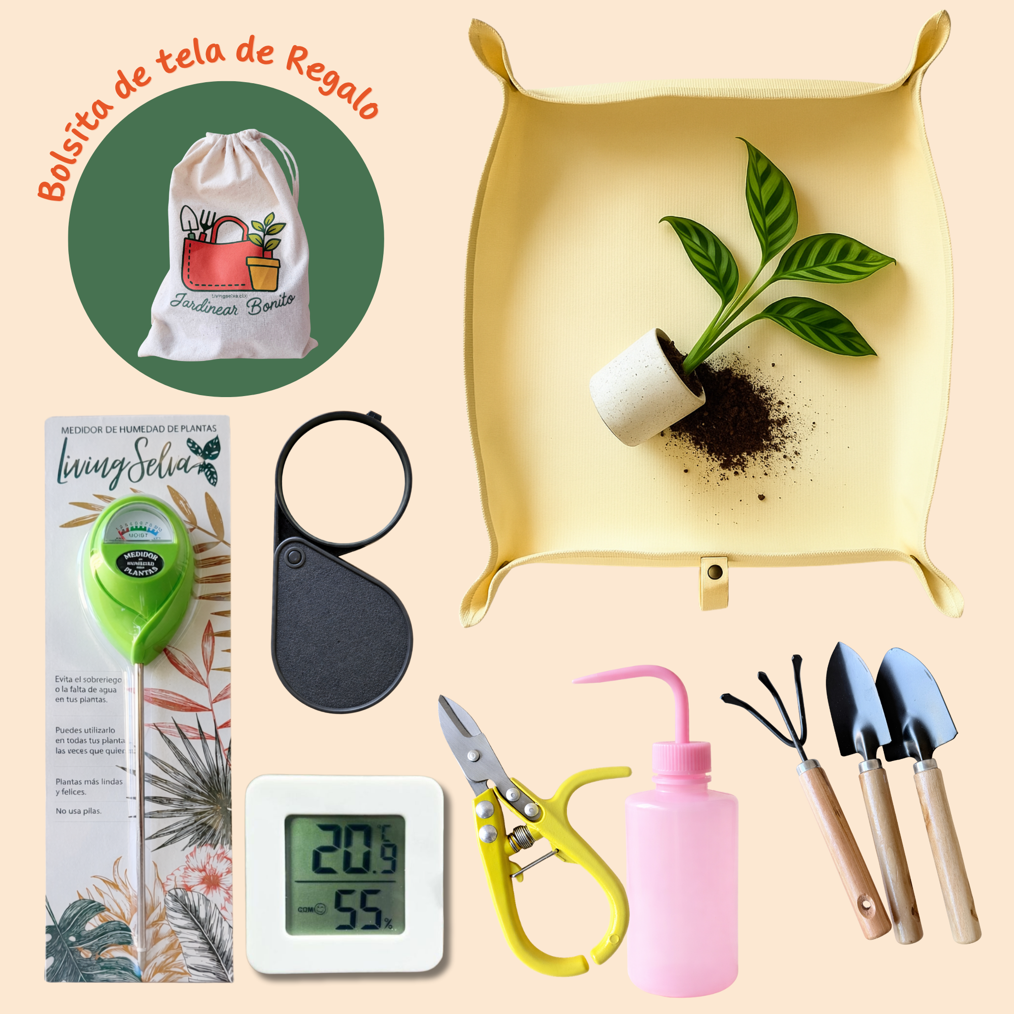 Kit para Jardinear Donde Quieras