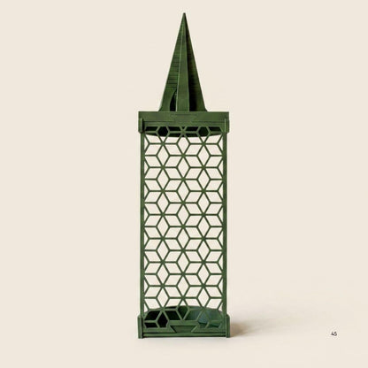 Kit inicial de tutor armable modular, 20cm, impreso en 3D con cobertura de acrílico. Ideal para epífitas y raíces aéreas. Extensible.