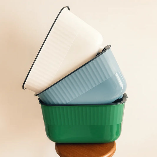 Maceta de Autorriego Rectangular – Diseño Moderno y Práctico