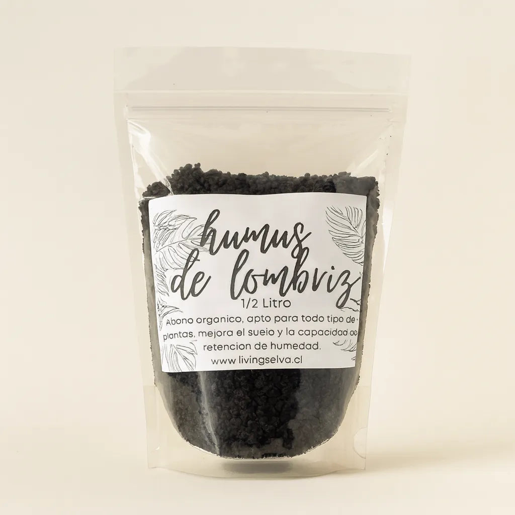 Humus de Lombriz – Abono Orgánico Natural para Plantas en Maceta