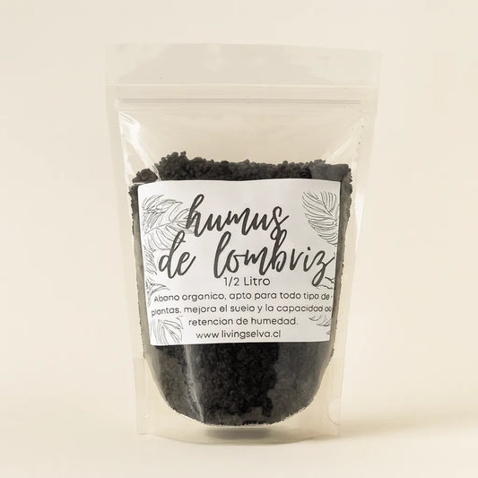 Humus de Lombriz – Abono Orgánico Natural para Plantas en Maceta