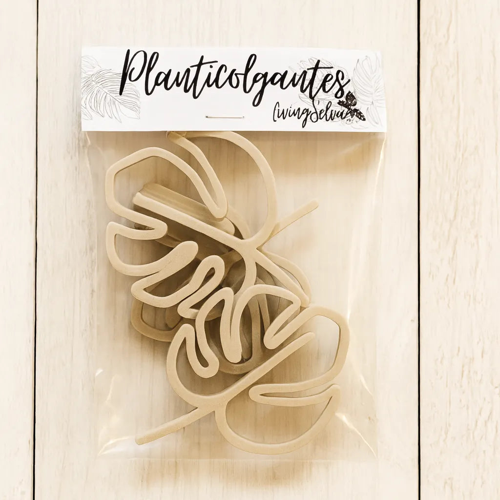 Planticolgantes Monstera – Decoración 3D para Guiar tus Plantas