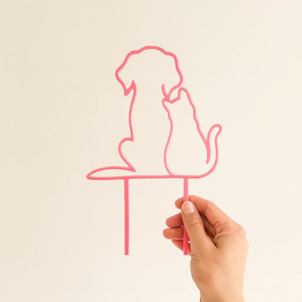 Tutores para Plantas con Diseño de Mascotas – Soporte Decorativo y Funcional