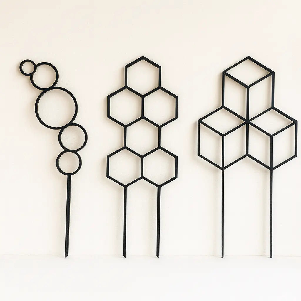 Set 3 Tutores Minis para Plantas – El apoyo perfecto para tus plantitas colgantes 🌿