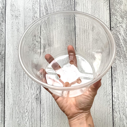 Macetas Plásticas Transparentes: Funcionalidad, simpleza y Elegancia para tus Plantas de Interior