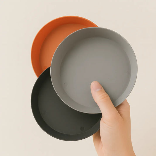 Platos de Colores para Macetas